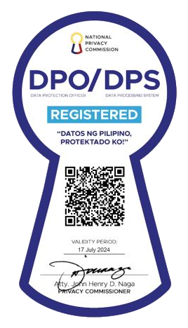 National Privacy Commission DPO/DPS Registered seal